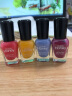 欧丽丝（OULISI）【3瓶11.7】2024款裸色甲油可剥水性持久可撕拉套装快干脚指甲油 23气质冰雪蓝 8ml 实拍图