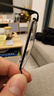 依视路（ESSILOR） 新款商务男镜架时尚镜框女配依视路镜片近视定制眼镜网上配镜 金属-全框-2023BK-黑色 镜框+依视路A4防蓝光1.60现片 实拍图