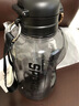 颂可吨桶Tritan饮用水杯大容量运动水壶耐高温杯子健身军训水杯 清仓特价*【Tritan材质】黑色2200ml 实拍图