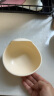 Glasslock硅胶碗儿童辅食碗勺套装婴儿吸盘碗蒸煮防摔宝宝吃饭多功能训练碗 米白色 晒单实拍图