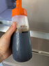 ASVEL阿司倍鹭厨房家用挤压式细口调味瓶酱油醋 挤酱瓶蜂蜜瓶色拉酱瓶 A2144-38宽口橘色 400ml 实拍图