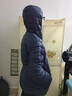 啄木鸟羽绒服男轻薄款秋冬季新款冬装男士外套男纯色大码上衣服男装袄子 1800雾霾蓝【连帽款】 M 165 实拍图