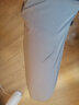 都美姿休闲裤男秋季简约运动潮流百搭弹力宽松显瘦系带免烫小脚九分裤男 灰色+深灰色 L 实拍图