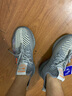 回力350椰子鞋男鞋2025冬季新款网面飞织鞋男休闲运动鞋减震跑步鞋潮 0117-灰色 40 实拍图