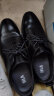 海澜之家HLA皮鞋男士商务休闲系带正装德比鞋子男HAAPXM2DBH171 黑色43 晒单实拍图