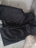 西裕寒羊 羊毛马甲男士中老年人棉马夹皮毛一体坎肩加绒保暖真羊皮背心 黑色【活里活面】 3XL 实拍图