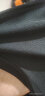 特步运动短袖T恤男夏季速干男装冰丝上衣 0325黑色 XL  晒单实拍图
