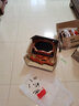 华胥美邦（Hua Xu Mei Bang） 美式矮凳实木小凳子欧式客厅换鞋凳沙发凳皮小方凳板凳家用 深棕色 【40*33*32 cm】 实拍图