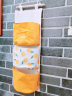 惠寻收纳挂袋墙挂式大学生宿舍收纳神器 三兜挂袋-橙色橘子 实拍图