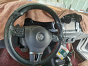 淄客 大众真皮手缝方向盘套迈腾帕萨特朗逸速腾探歌途岳昂观宝来ID346 头层牛皮 小牛皮（碳纤尊贵款） 实拍图