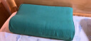 晴也家纺绿色枕头7-9cm式橄榄绿枕芯枕套单人宿舍学生定型枕内务绿色枕头 深绿 硬质海绵内芯【含枕套】 实拍图