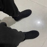 森馬（Senma）潮流简约百搭保暖加绒棉鞋短筒情侣雪地靴女722435904 黑色 35码 实拍图