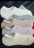 猫人女士袜子女夏季薄款100%纯棉抗菌防臭吸汗防滑隐形袜5双装 晒单实拍图