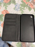 iCoverCase 苹果xr手机壳iphonex防摔皮套xs max保护套吸磁翻盖 苹果XR黑色+钢化膜+透明壳 实拍图