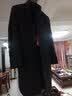 皮尔卡丹（pierre cardin）国际品牌羊毛呢大衣男秋冬季中长款立领外套中年呢子风衣冬装 S8868灰色 L 175 实拍图