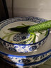 酒店餐具青花瓷大号汤碗陶瓷酸菜鱼水煮鱼盆菜碗饭店面碗 10英寸(口径25*7.5cm) 实拍图