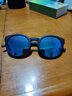 SHUKIKU儿童太阳镜防紫外线男女童防晒墨镜轻便眼镜黑色镀膜镜片大童款 实拍图