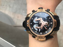 瑞夫泰格（reef  tiger）个性品牌手表男士全自动机械表时尚镂空多功能夜光潮钟表RGA3503 审判者多功能夜光 实拍图