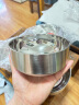 尚菲优品（SFYP）304不锈钢碗 14cm双层加厚隔热汤碗饭碗面碗 耐摔耐用GD14-1 实拍图