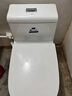 FUNSUN 墙排式马桶后排座便横排后出水坐厕家用直冲式后排墙出水坐便器 A款墙排式 实拍图