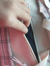 卡特骆 品牌拼色帆布书包女中学生日韩风小清新韩版学院风初中生高中生小学生女生书包原宿风双肩背包 白配蓝双肩包+补习袋【带徽章+挂件】 实拍图