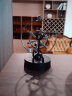 鸣欧（MINGOU）金属外框电磁永动仪 创意摇摆器混沌摆房间装饰品摆件学生教师节书房办公桌书桌工艺品 舵型 实拍图
