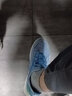 画澈男鞋2024春夏季新款男士户外运动潮鞋子透气增高老爹鞋跑步休闲鞋 ZXB01蓝色 42 实拍图
