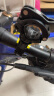 洛克兄弟（ROCKBROS）灯架自行车手电筒灯夹前灯架车夹山地车固定支架骑行配件 升级款 黑色（万向球随意调节） 实拍图