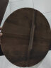 章丘铁锅 老木匠手工杉木炒锅盖炭化木质实木锅盖 42cm 实拍图