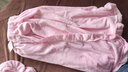 鸿迪 浴巾女浴袍女士浴衣毛巾 成人可穿大睡衣睡袍 性感抹胸浴裙套装 粉色 实拍图