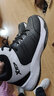 特步篮球鞋男鞋秋季冬季新款防滑耐磨高帮减震战靴实战运动鞋 黑白 42 实拍图