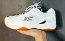 李宁（LI-NING）羽毛球鞋KASON超轻舒适透气耐磨小白鞋羽毛球实战训练鞋 41  实拍图