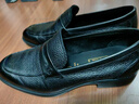 金利来（Goldlion）男鞋商务休闲鞋皮鞋轻便舒适套脚乐福G521310324AAB-黑色-40码 实拍图
