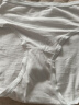 全棉时代女士内裤女纯棉抗菌中腰三角裤3条装 柔肤色+浆果红+光华灰 165 实拍图
