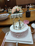 由集生日蛋糕 全国同城配送 预定送女友老婆皇冠水果蛋糕 当天日送达 实拍图
