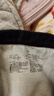 无印良品（MUJI）女式 法兰绒 立领衬衫 格子内搭 衬衣 纯棉全棉 女士秋款BCB19C1A 深藏青色格纹 M (160/84A) 实拍图