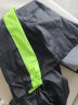 全燕（Q QUANYAN）雨衣雨裤套装男女电动摩托车雨衣双层分体式成人水衣骑行外卖雨服 黑搭绿-双帽檐可拆卸 XXXXL 实拍图