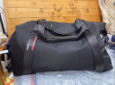 POLO 旅行包男士大容量手提包多功能健身包出差行李袋商务旅行袋 黑色 实拍图