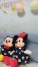 迪士尼米奇米妮毛绒玩具米老鼠公仔大号情侣抱 米奇米妮一对 75/厘米 晒单实拍图