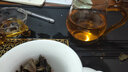祥业 耐高温锤目纹公道杯玻璃茶漏分茶器耐热公杯功夫功夫茶具配配件 企鹅黄把公杯+黄龙茶漏组 实拍图