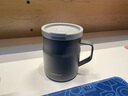 乐扣乐扣（LOCK&LOCK）手持保温杯男女士马克杯便携咖啡杯办公室水杯304不锈钢茶杯 深空灰370ml 实拍图