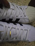 阿迪达斯（adidas）三叶草男鞋女鞋 25秋新款金标贝壳头情侣款运动时尚潮流休闲板鞋 黑/金标贝壳头/偏大 SUPERSTAR 41 内长255mm 实拍图