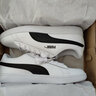 彪马（PUMA）板鞋男鞋女鞋 25秋季新款运动鞋情侣小白鞋子皮面透气低帮休闲鞋 【热销款】经典黑白配色 晒图返10 42.5 (内长275mm) 实拍图
