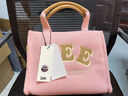 Lee学院风托特包欧美潮流女单肩斜挎包百搭小众学生包包高级感手提包 草莓可露丽托特包 实拍图