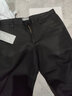 红豆休闲裤男舒适不紧绷秋季商务修身时尚微弹中腰直筒长裤 S1黑色 33 实拍图