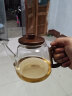 忆壶茶（YI HU TEA）茶壶玻璃泡茶壶耐高温煮茶壶加厚烧水茶具带过滤茶水壶杯子大容量 【轻奢款】茶壶9件套 实拍图