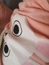 齐齐熊（ciciibear）夏款儿童短袖t恤宝宝半袖纯棉小童T恤夏季婴儿上衣 粉色 73cm(12M建议身高68-74cm) 实拍图