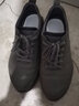 森达男鞋休闲男商场同款牛皮真皮透气软底运动防滑休闲鞋1AY01AM5 灰色打孔 42 实拍图