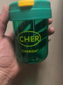 崇福顺随手杯ins简约高颜值吨杯可爱迷你小巧学生儿童塑料杯便携吸管杯 白色 300ml 实拍图