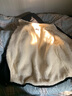 埖煦堆堆袖棉服男连帽24冬季新款棉衣男加厚短款羽绒面包服棉袄男外套 黑色 L（建议体重120-135斤） 实拍图